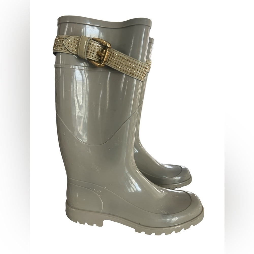 Burberry Gray Winter & Rain Boots